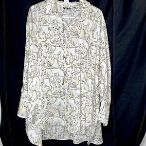 Zara Oversized Elephant print XXL